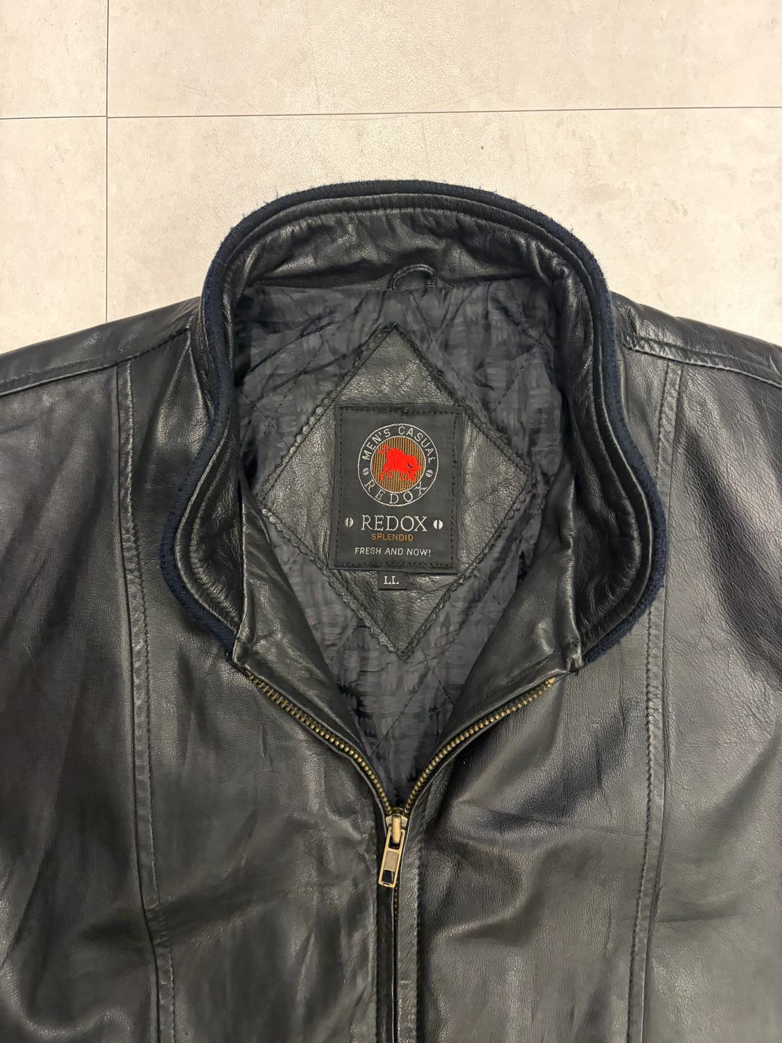 Redox cow leather jacket / 레드옥스 소가죽 자켓 상품이미지3