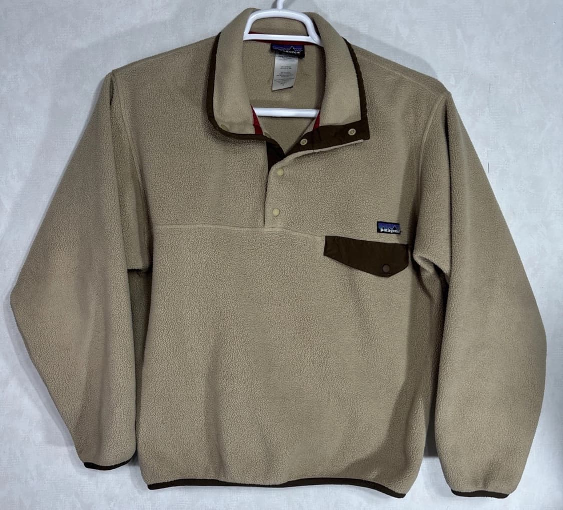 11FW 파타고니아 신칠라 스냅-T 베이지/브라운 상품이미지1