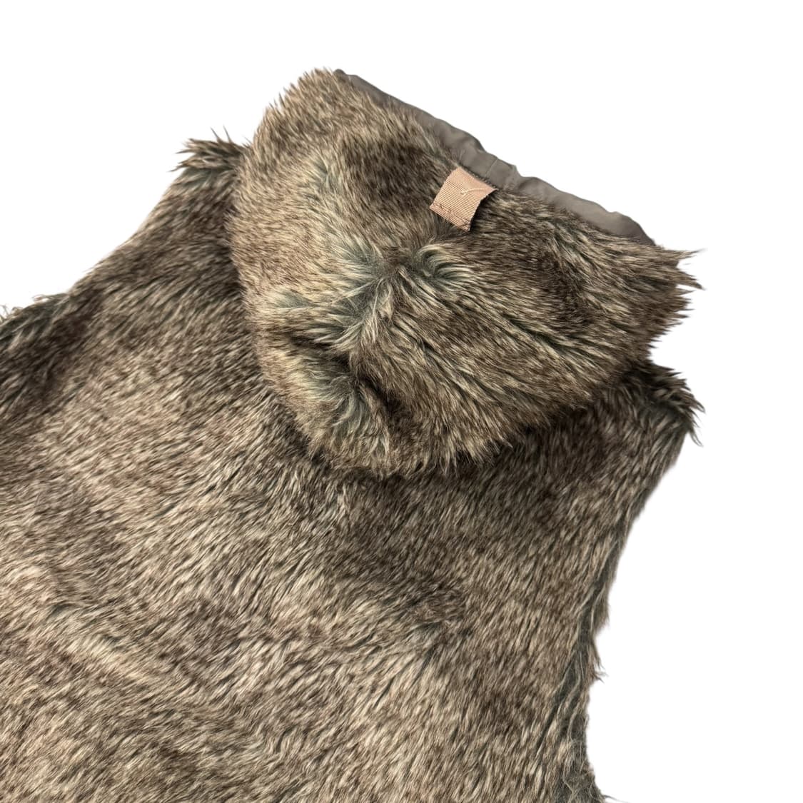 COMME CA ISM 꼼사이즘 퍼 후드 베스트 상품이미지8