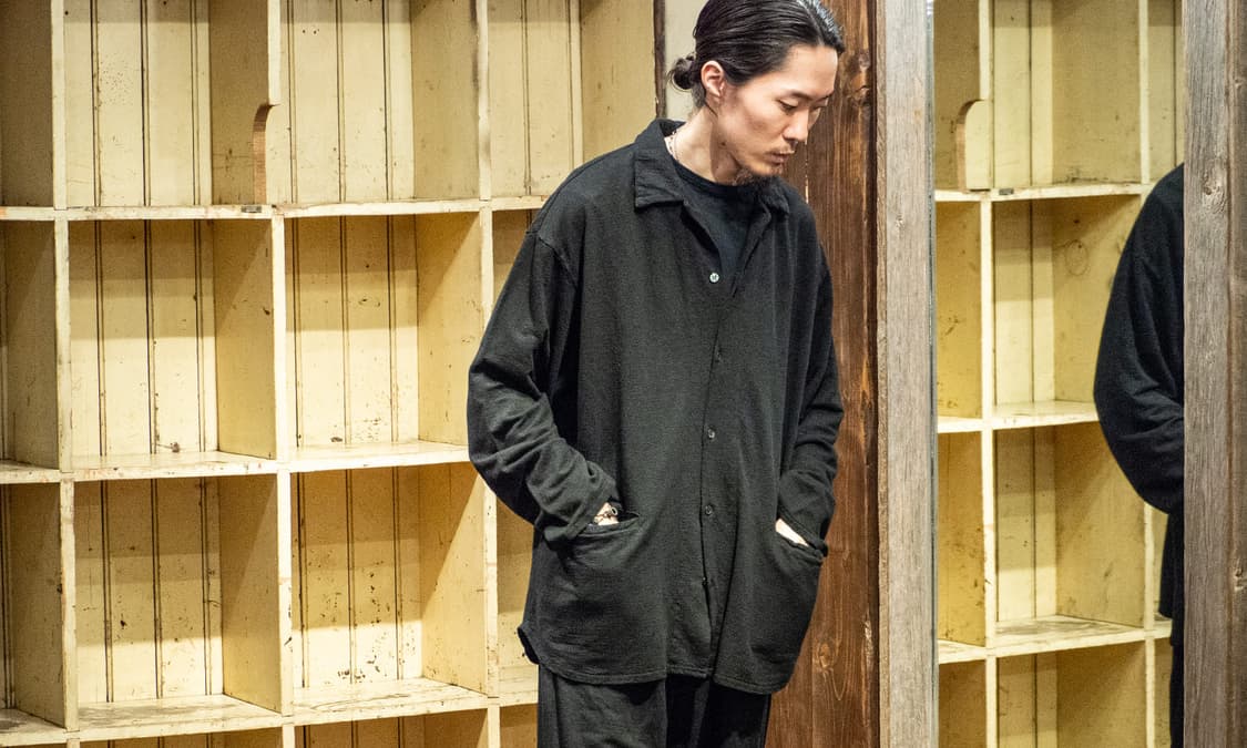 네스트로브컨팩트 린넨 인레이 셔츠 가디건 상품이미지1