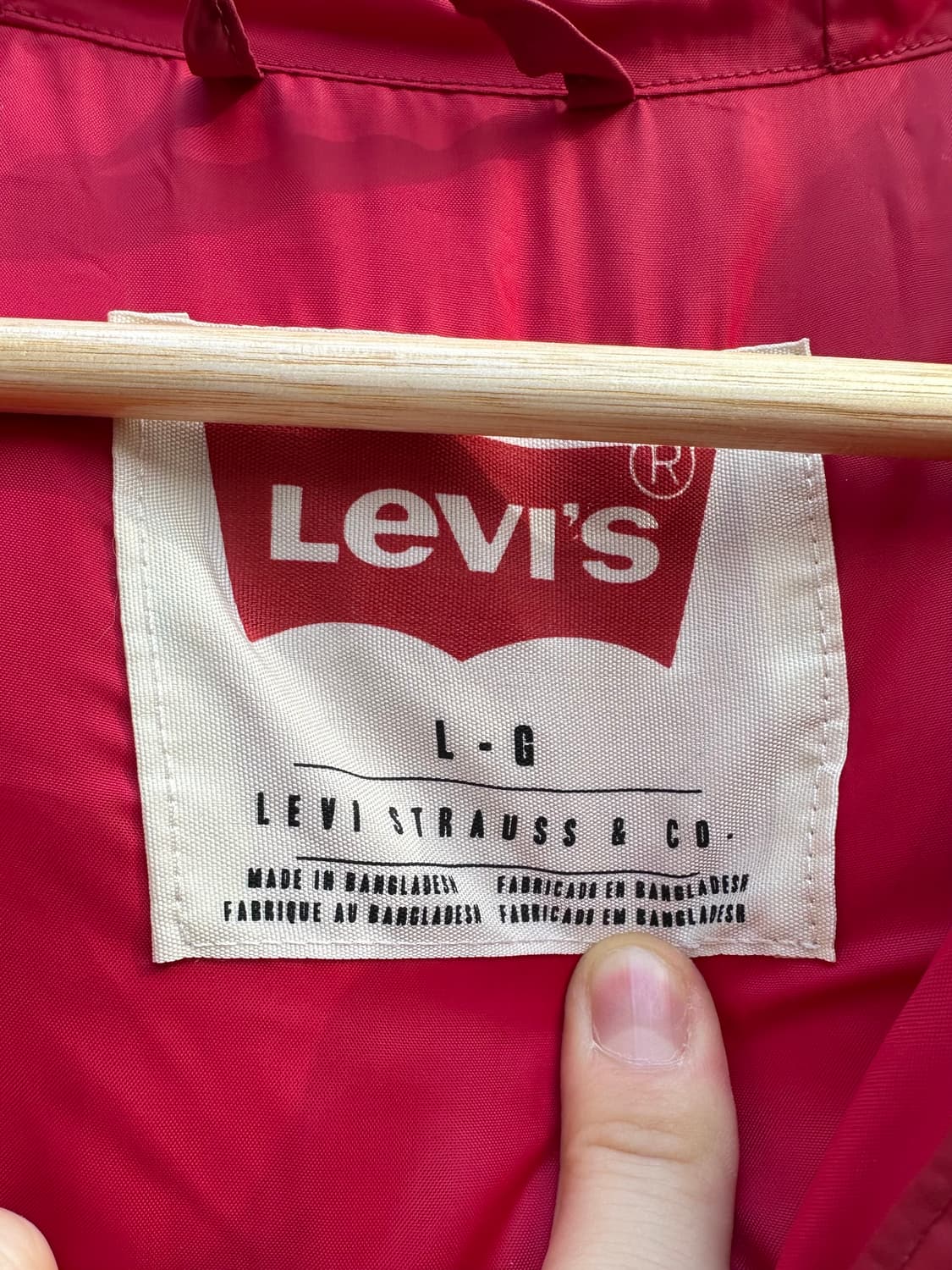 [리바이스] •Corduroy Yoke Hooded Down Jacket 상품이미지6