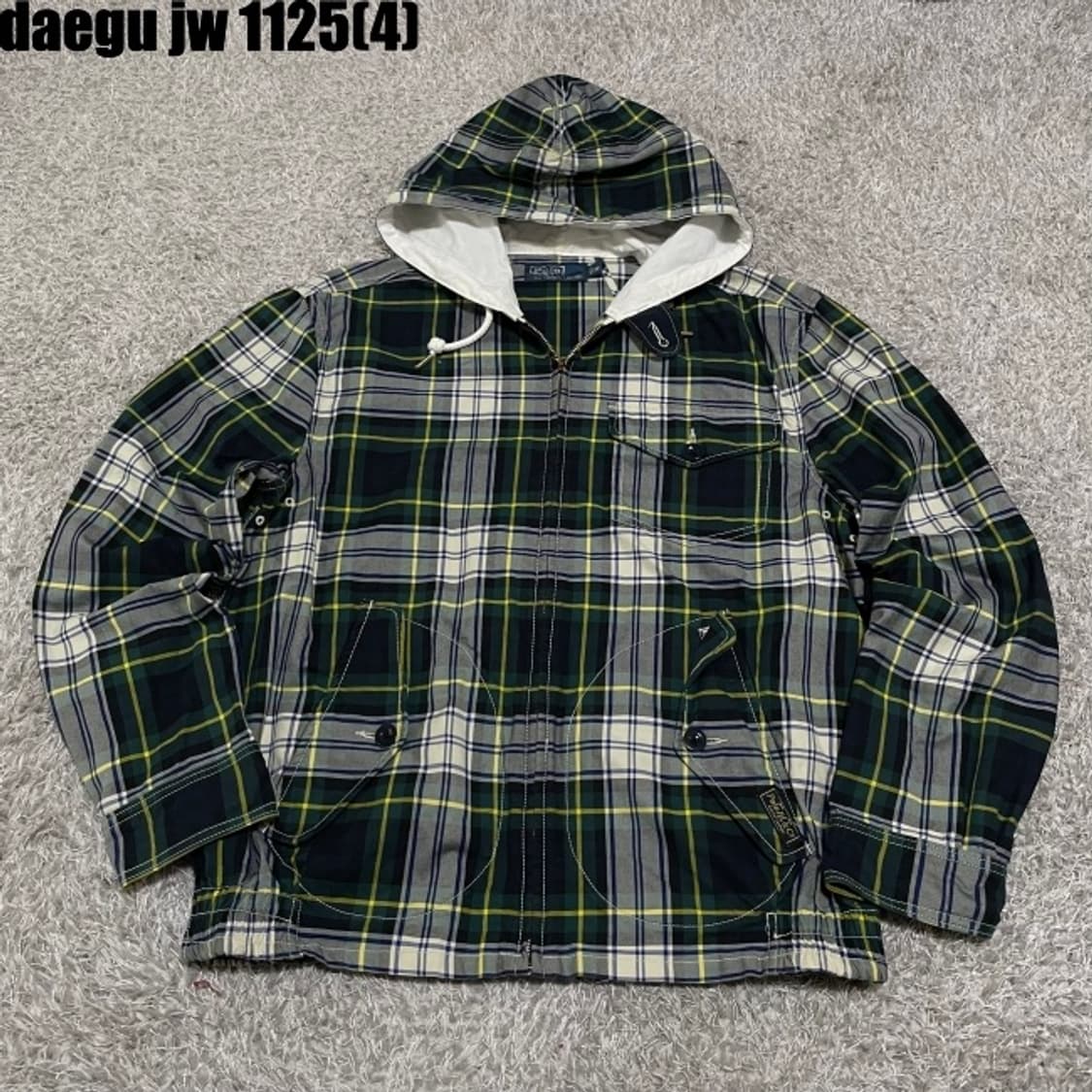 폴로 체크 자켓 상품이미지1