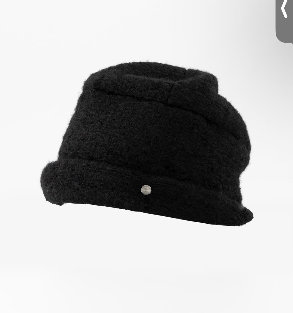 NOIR PUFF BUCKET - BLACK 상품이미지2