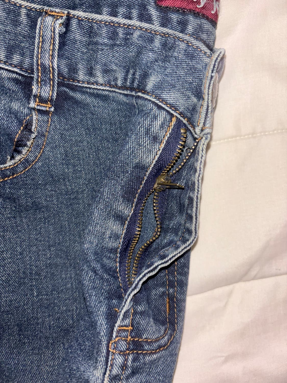 와투케 y2k 로우라이즈 청바지  상품이미지2