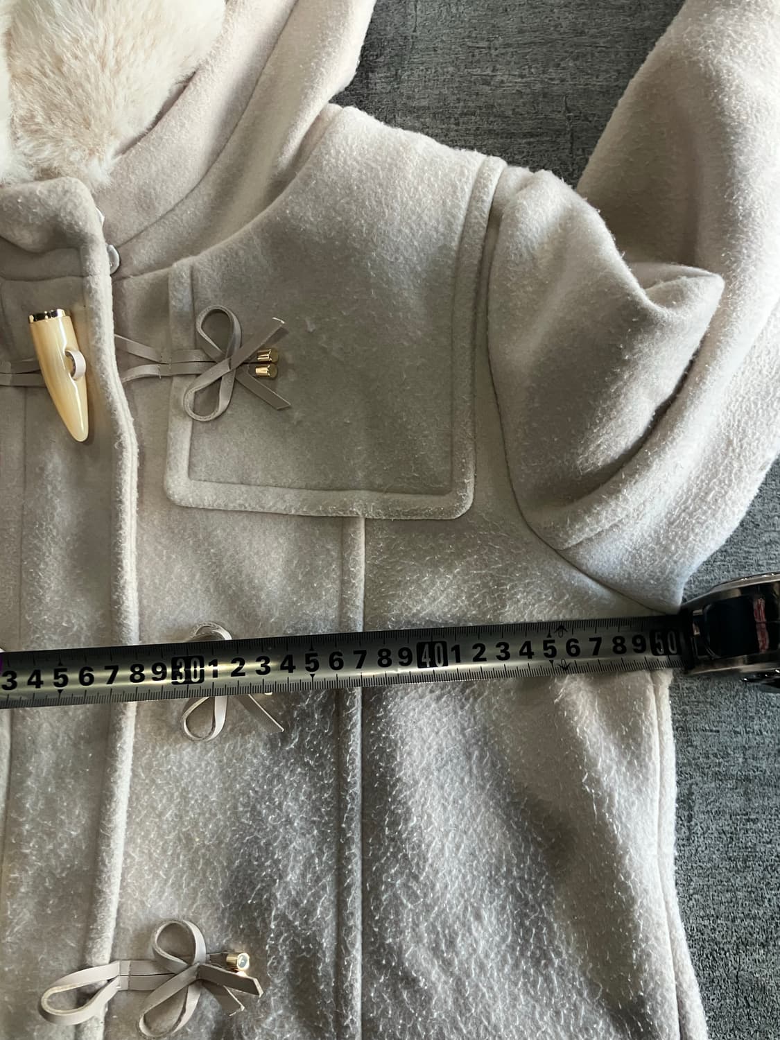 일본빈티지 Tocco 하구미모리걸 달천깔페어리리즈리사 롱코트 베이비핑크 상품이미지2