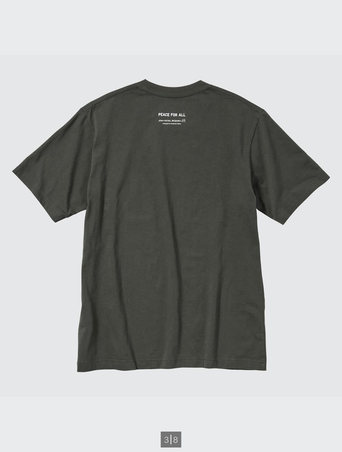 [4XL] 유니클로 바스키아 PEACE FOR ALL UT 그래픽 티셔츠 상품이미지2