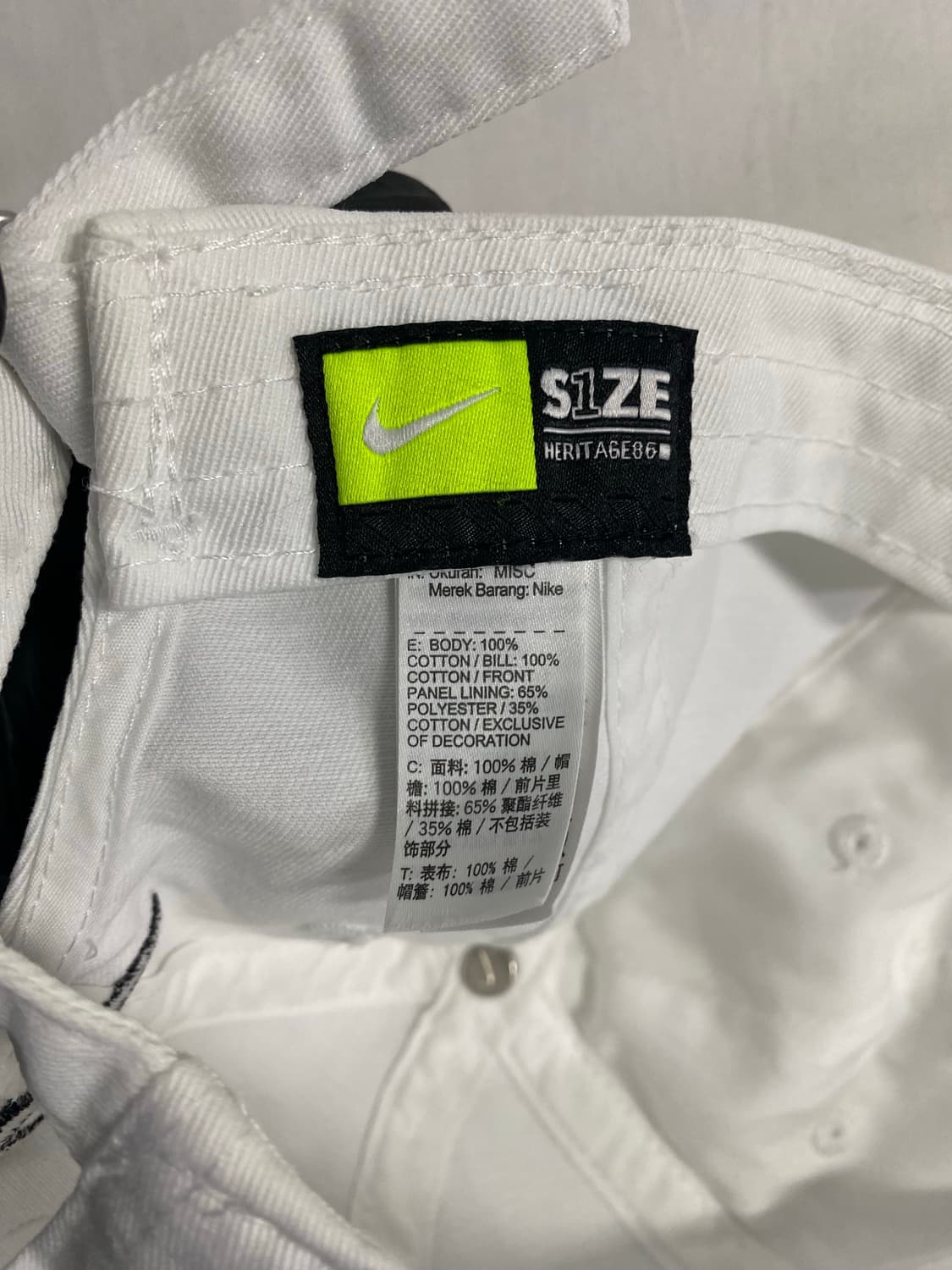 나이키 코리아 볼캡 헤리티지86 모자 상품이미지6