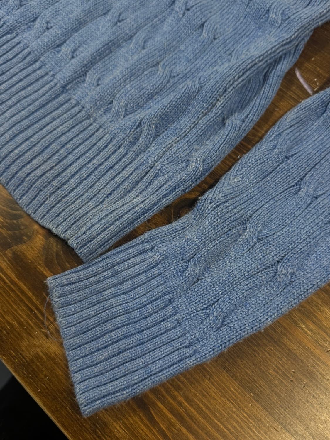 폴로 랄프로렌 100% 실크 케이블 니트 105 상품이미지10