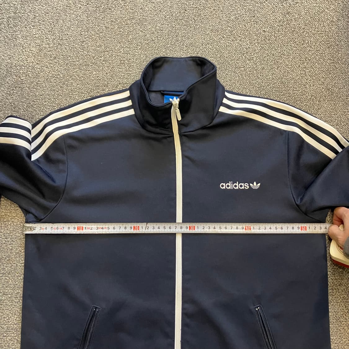 305 아디다스 베켄바우어 삼선 져지 네이비 상품이미지4