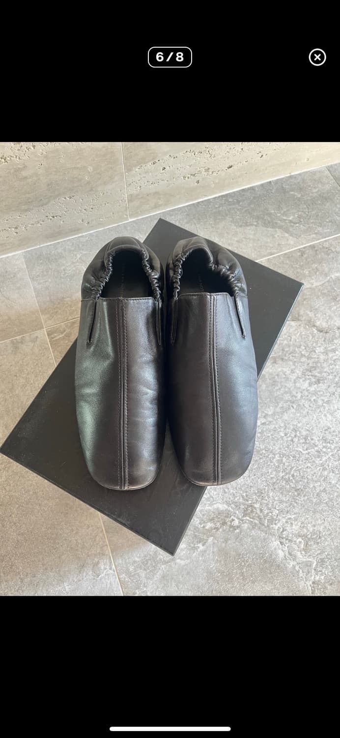 24fw 드리스반노튼 블랙 가죽 로퍼 슈즈(265) 상품이미지6