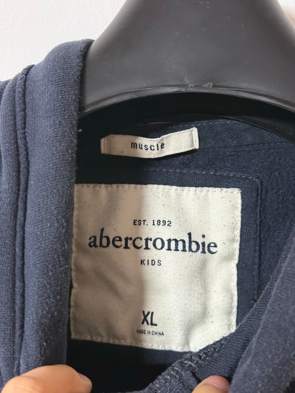 아베크롬비 EST1892 타이거 후드티 S 상품이미지6