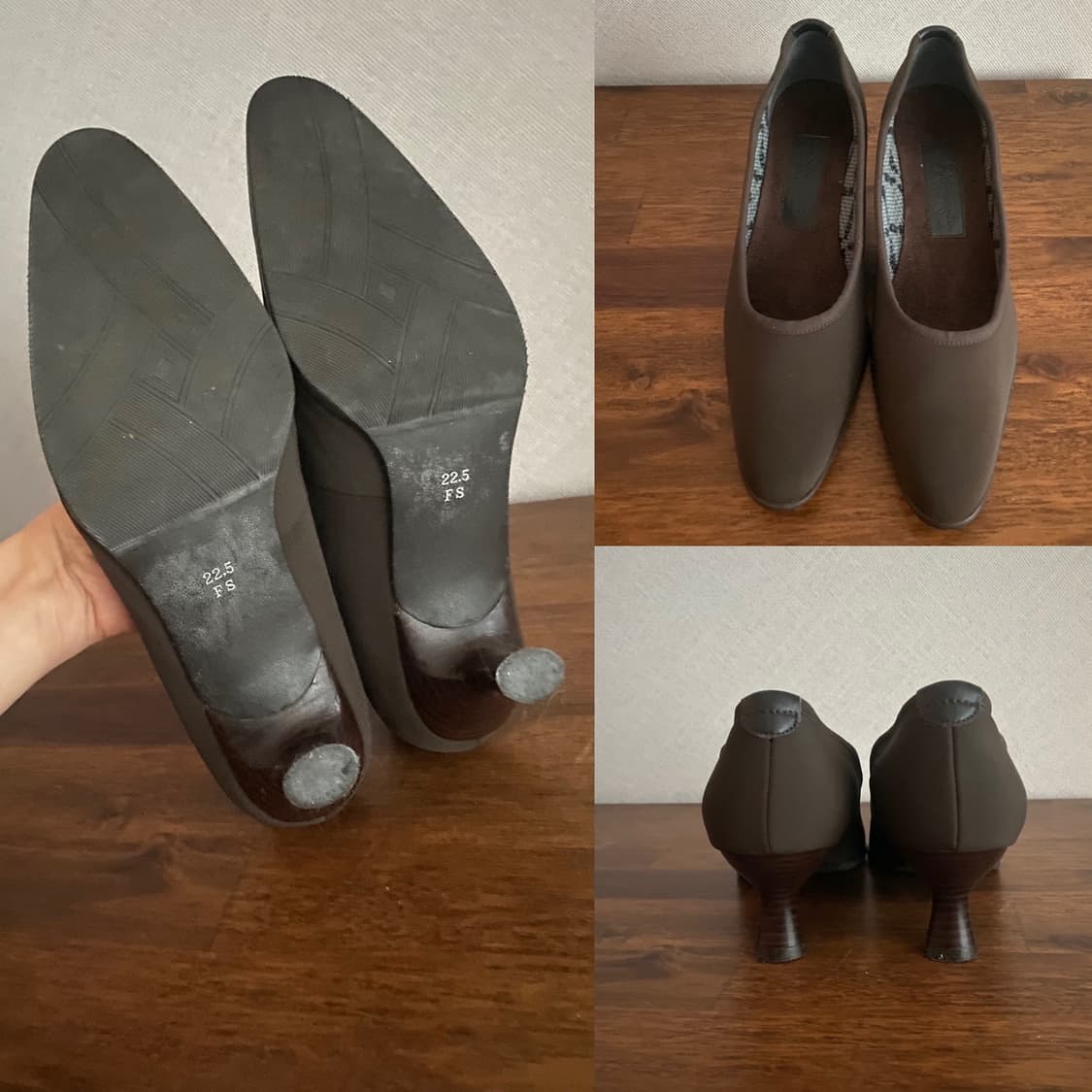 브라운톤 여성 구두 2켤레 일괄(225) 상품이미지4