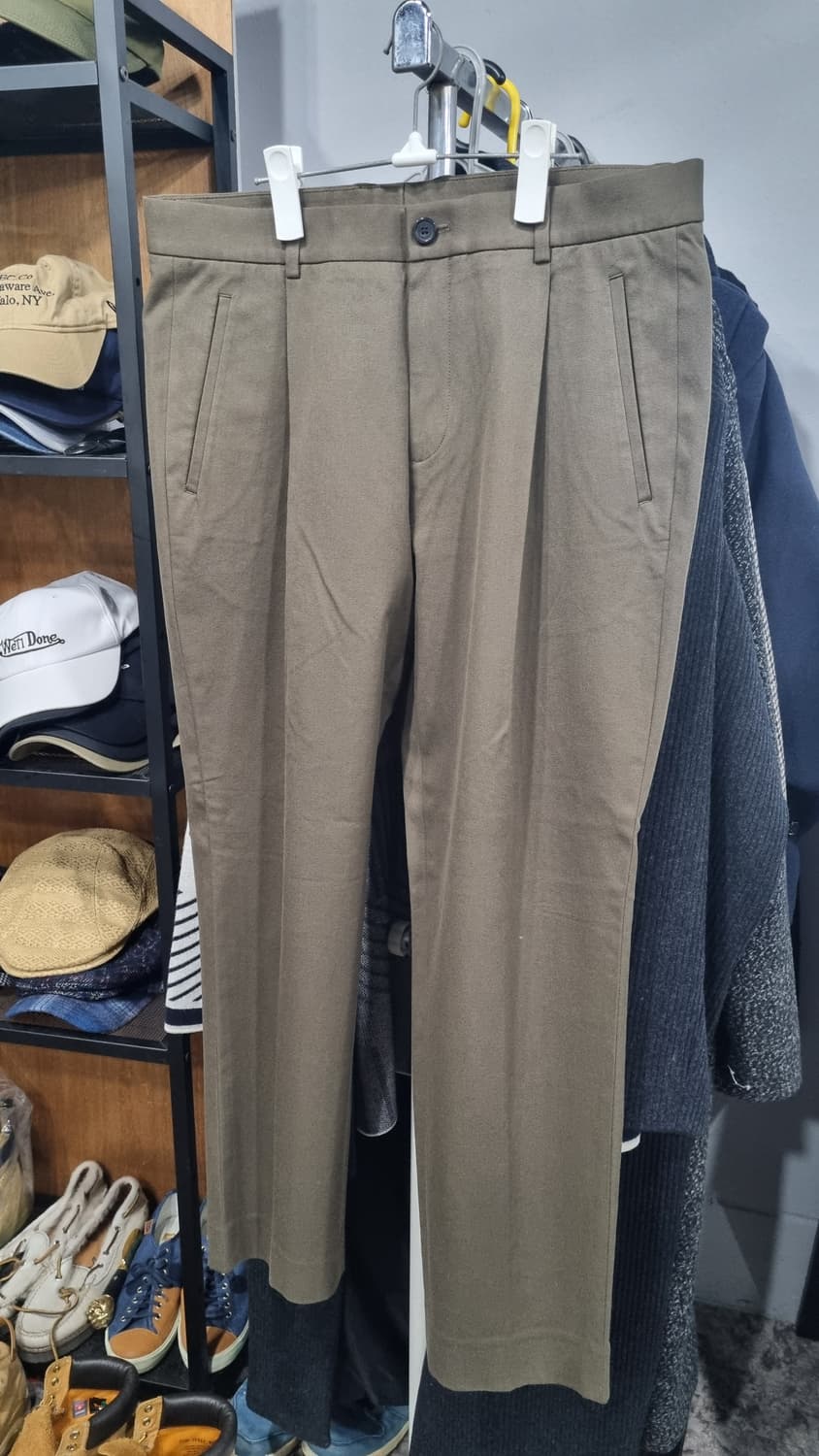 커스텀 멜로우(코오롱 정품) baggy 치노팬츠 34size 2번착용 상품이미지1