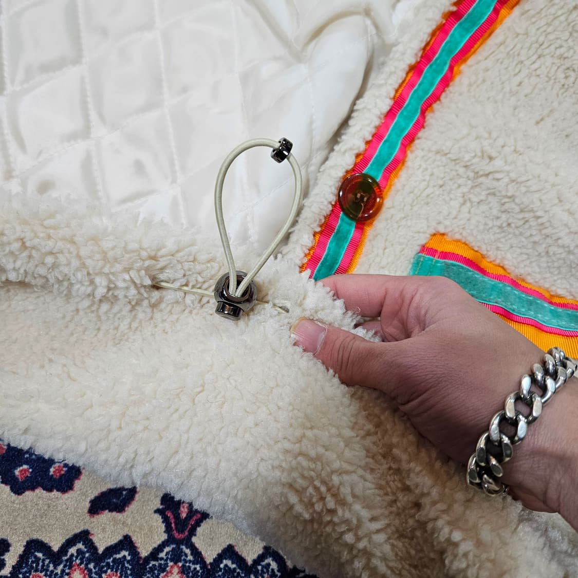 미미카위(MMCW) 미믹베어 하프 자켓 Free 상품이미지7