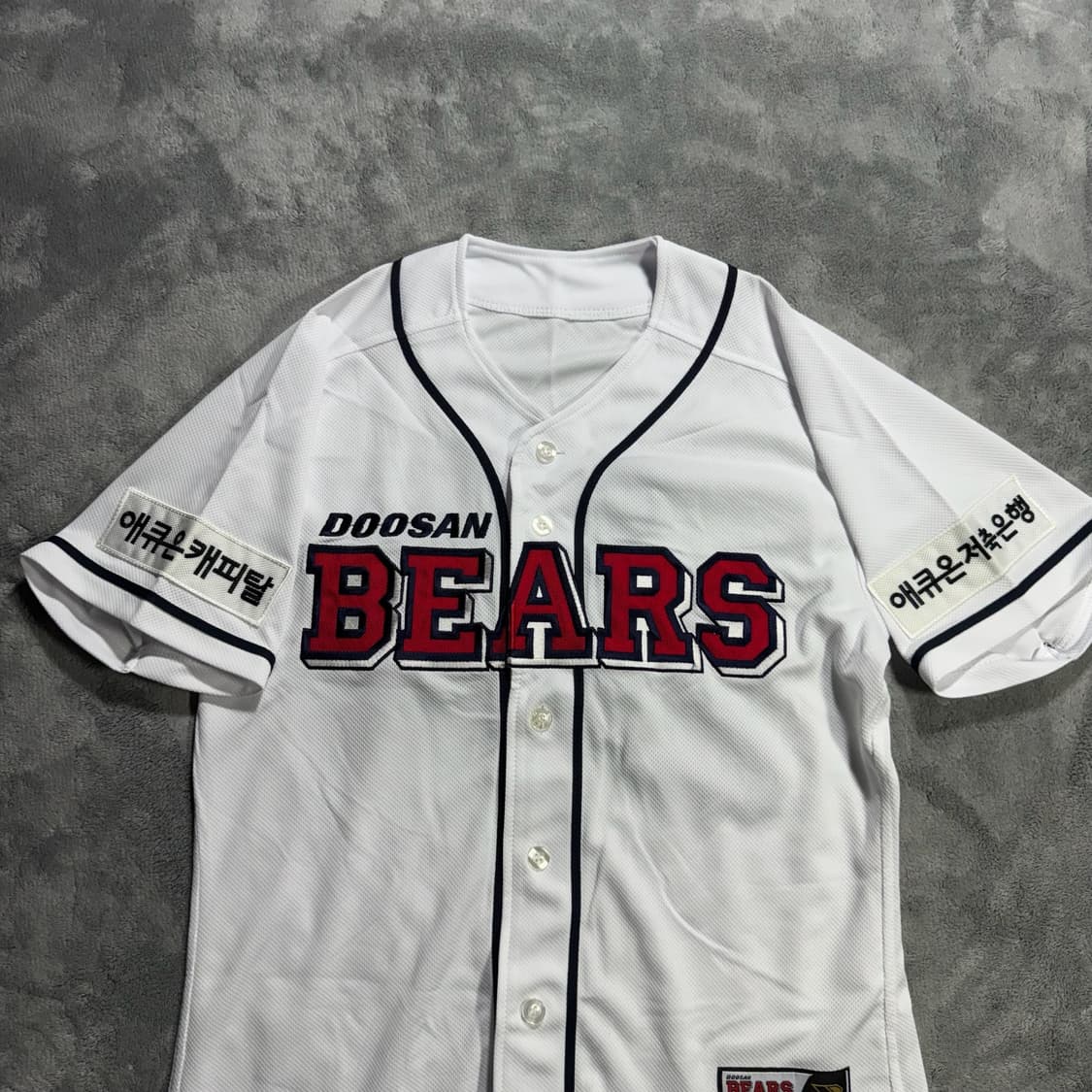두산베어스 유니폼 노마킹  상품이미지3