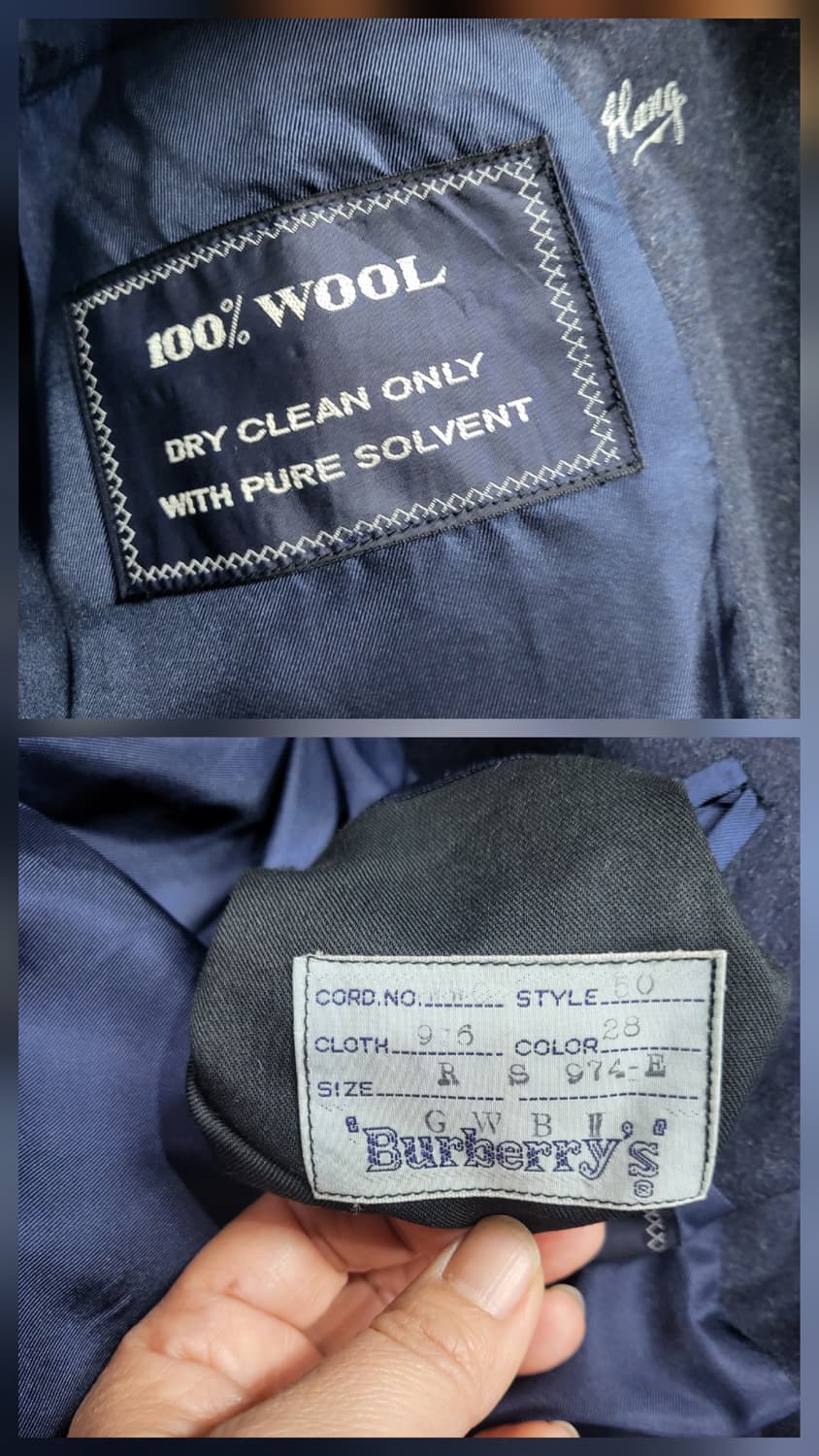 버버리 런던 울100 코트 상품이미지9