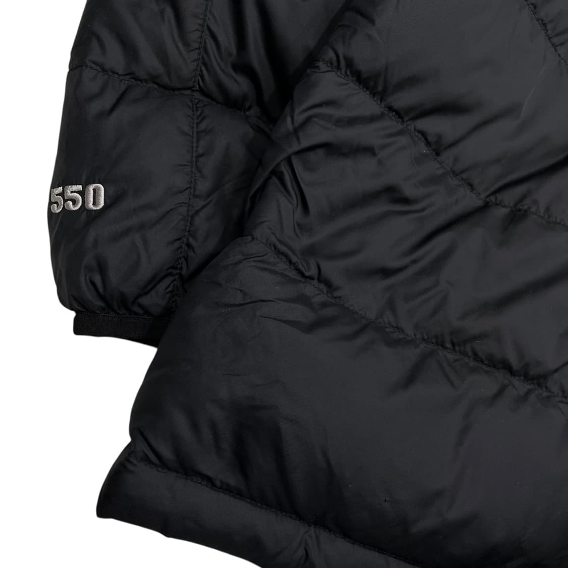 노스페이스 550 로고 블랙 패딩 L 상품이미지7