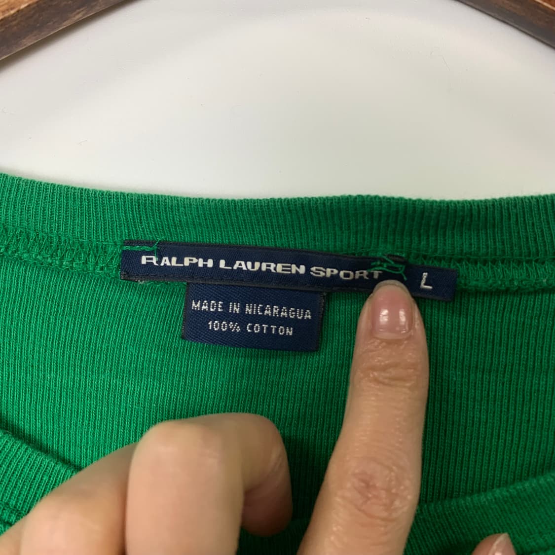 폴로 스포츠 그린 롱 슬리브 니트 상품이미지4