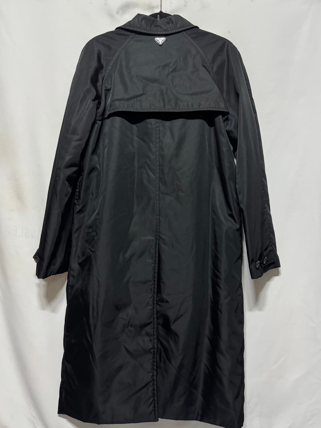 40 프라다 여성 나일론 트렌치코트 상품이미지2