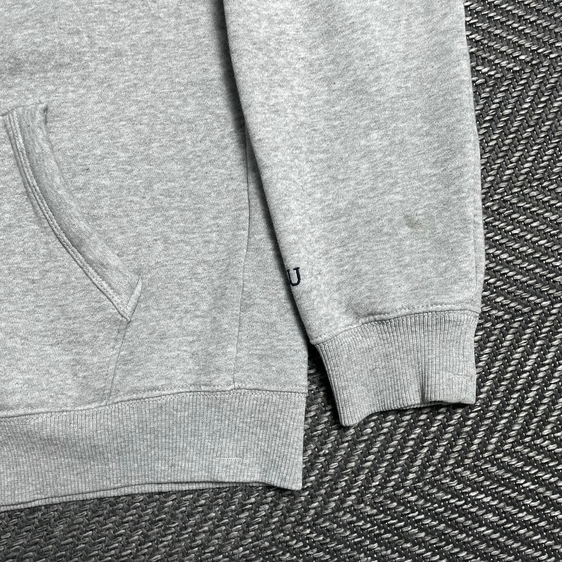 후아유 레터링 오버핏 그레이 후드집업o 5142 상품이미지6