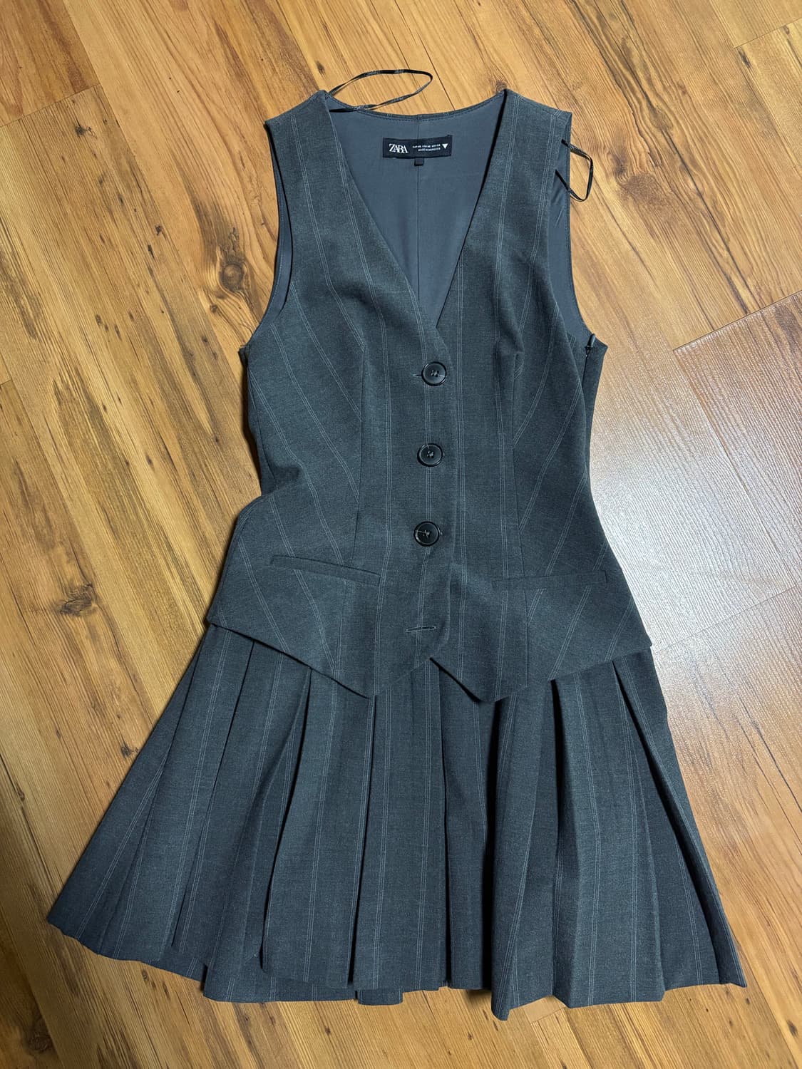 자라 스트라이프 원피스 상품이미지1