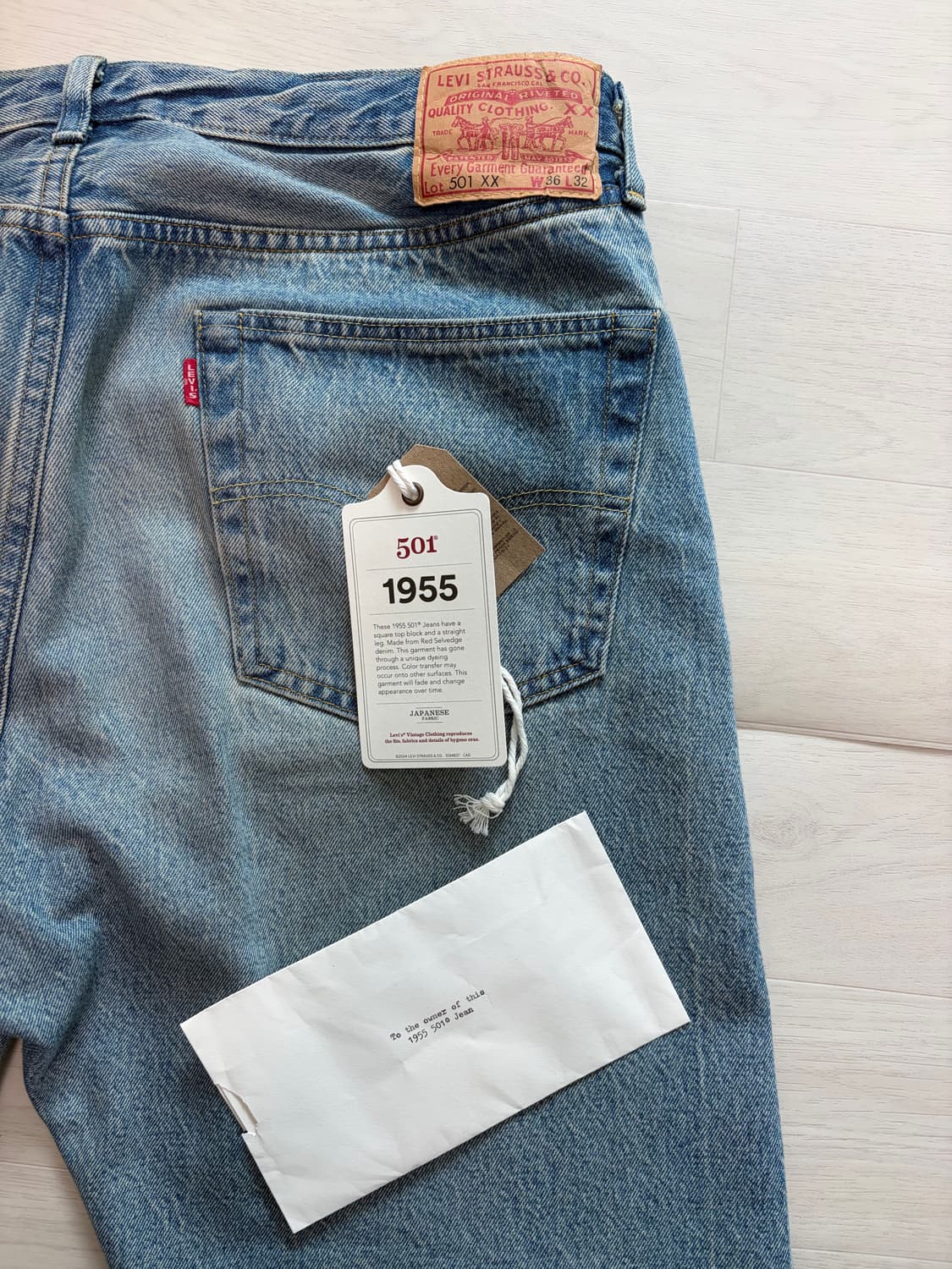 LVC 1955 501 블랙잭 36 상품이미지3