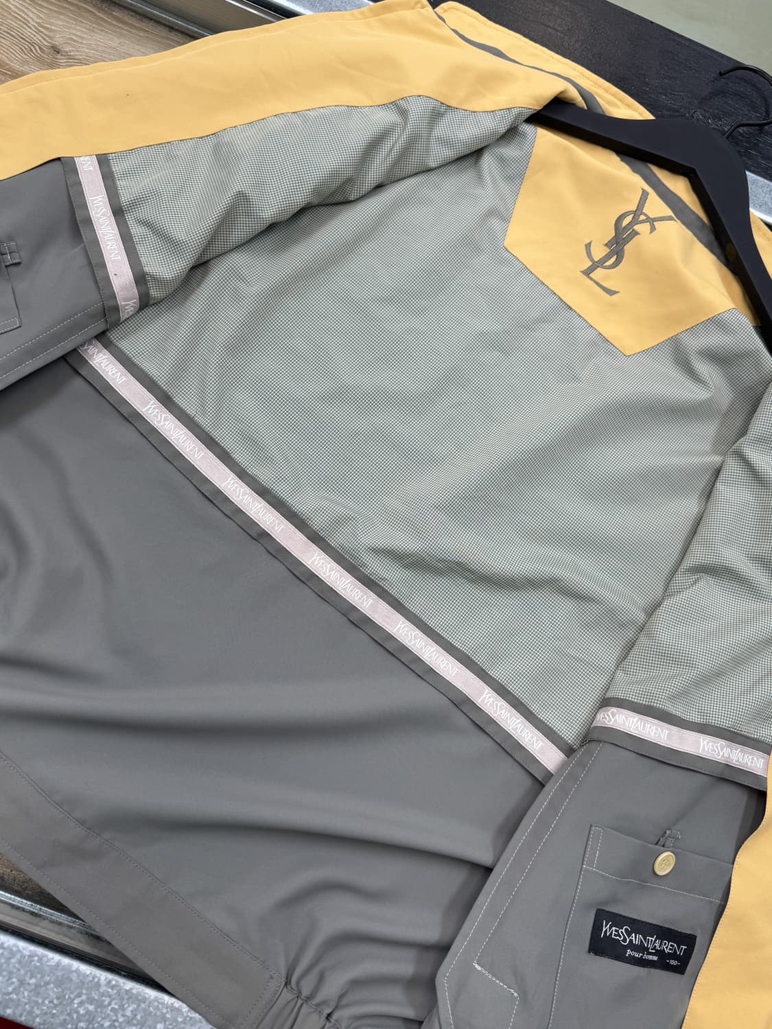 입생로랑 90s YSL 로고 자켓 상품이미지6