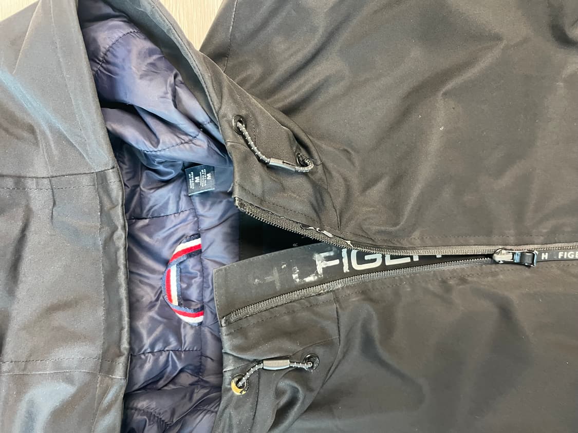 타미힐피거 경량 패딩 바람막이 블랙 상품이미지7