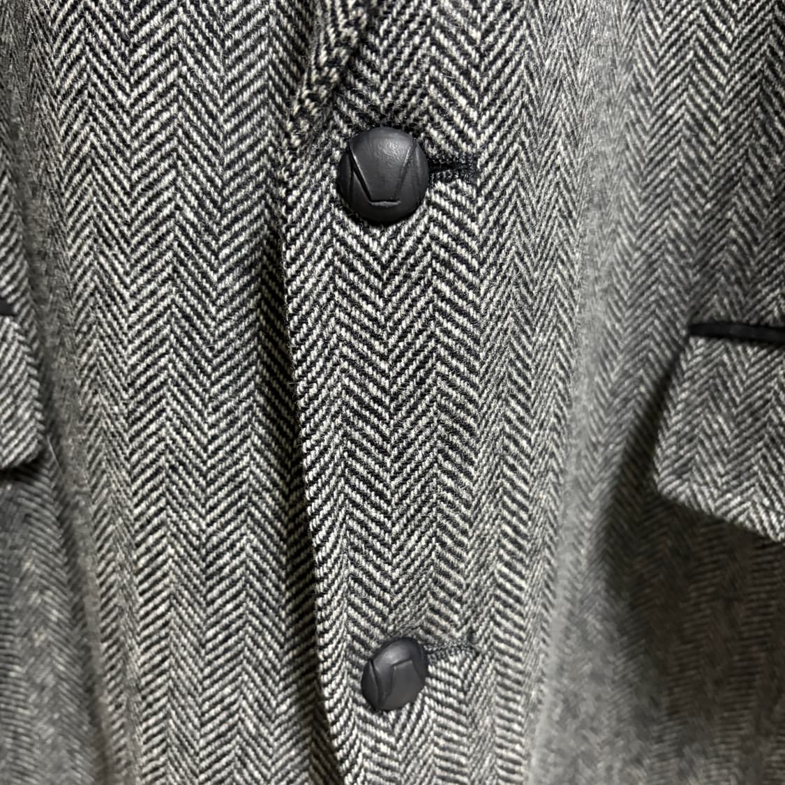 펜들턴 버진 울 헤링본 웨스턴 파이핑 자켓 / 그레이, XL 상품이미지5
