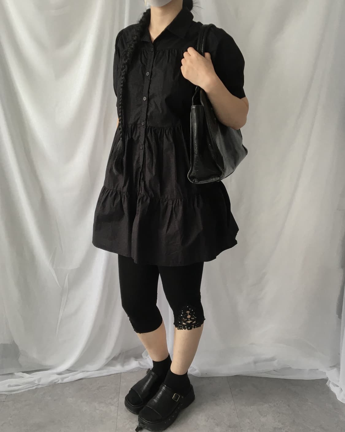 Layer blouse onepiece 상품이미지7
