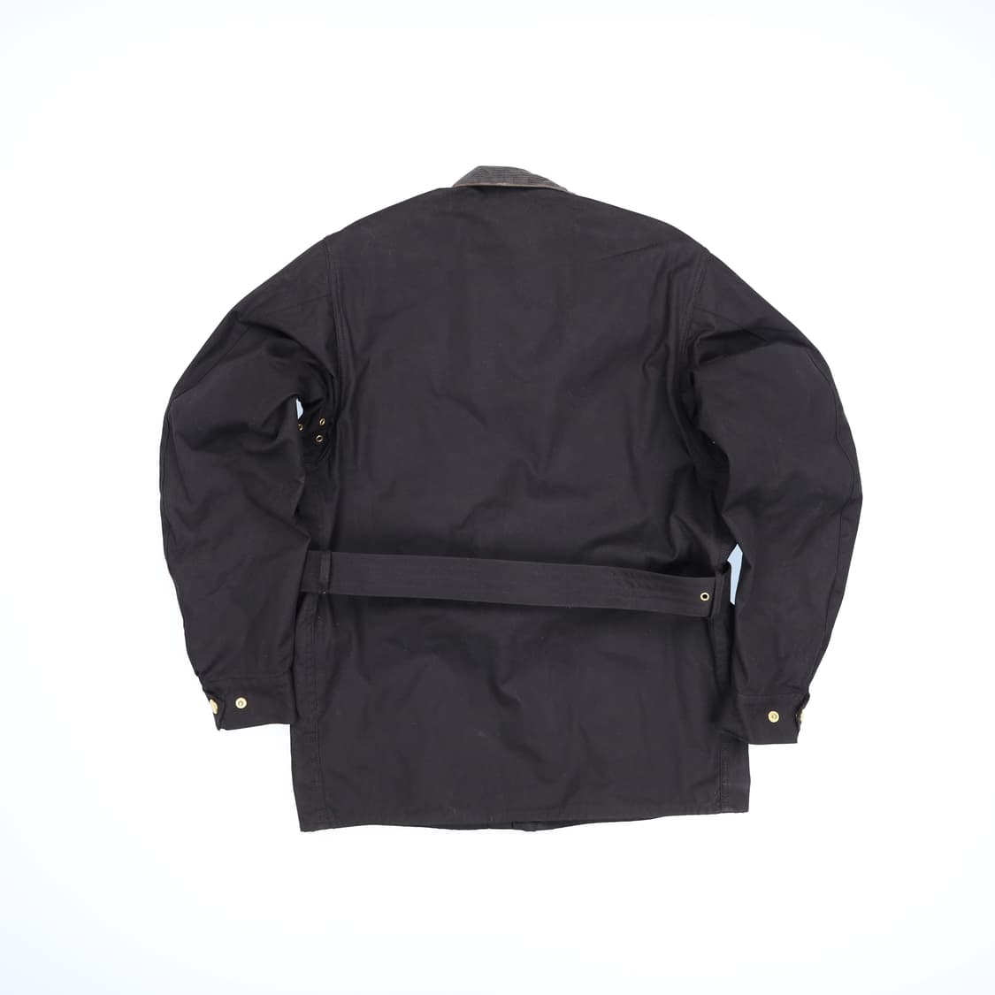 95 바버 인터네셔널 A7 벨티드 왁스 자켓 블랙 4221 상품이미지2