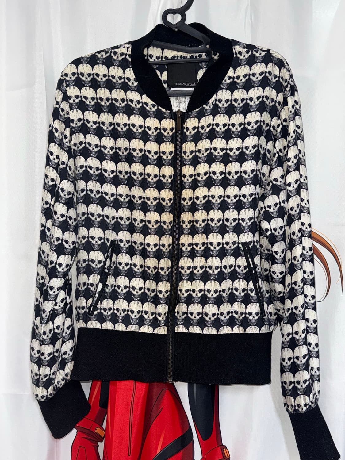 THOMAS WYLDE 스컬 프린팅 펑크 봄버 자켓 상품이미지1