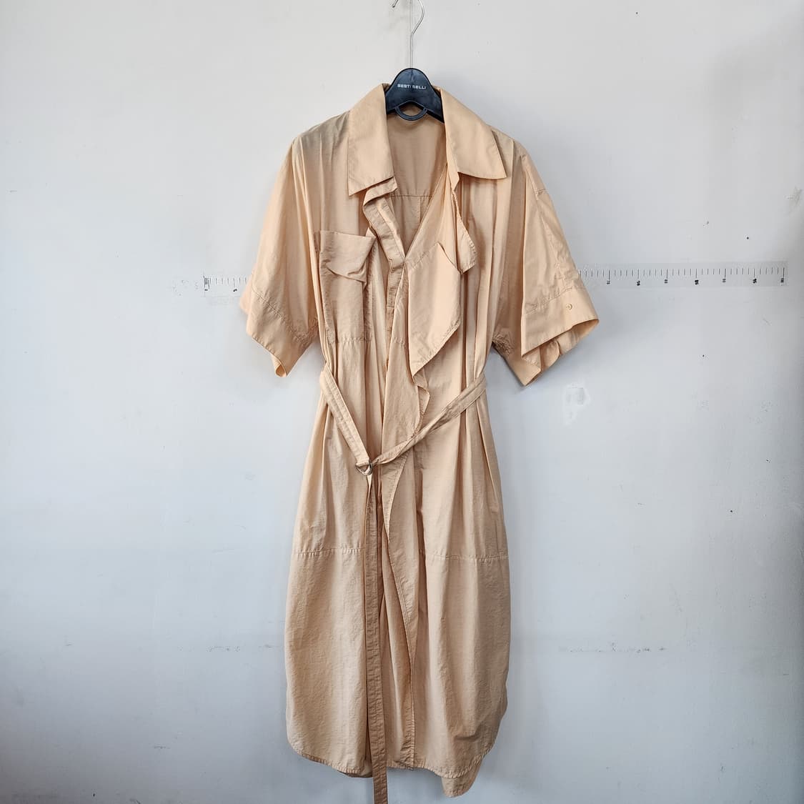 명품 러블리 반팔 셔츠 원피스 겸 트렌치 상품이미지1