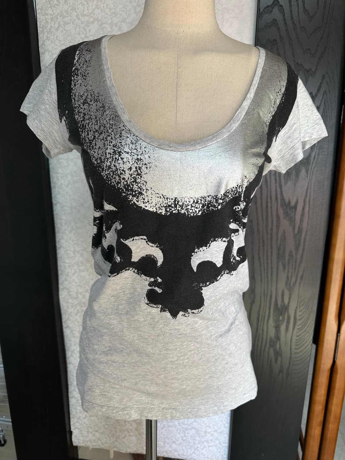 Diesel 프린팅 반팔 티셔츠 xs 상품이미지1