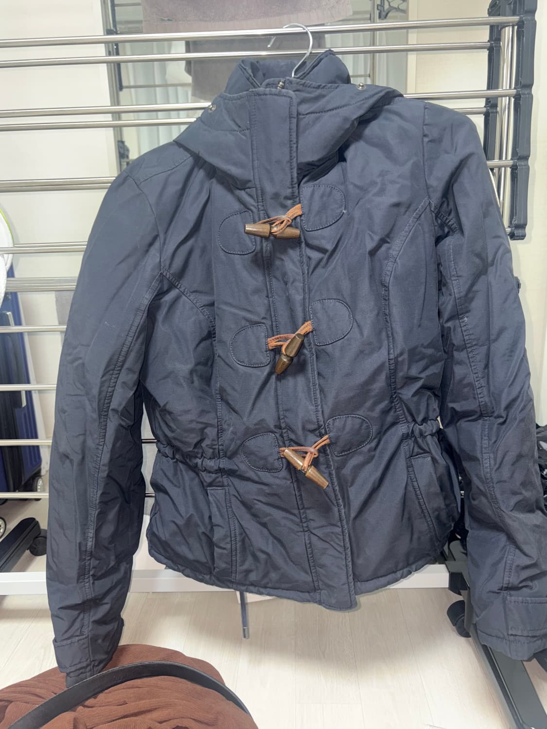 아베크롬비 떡볶이 패딩 네이비 상품이미지1