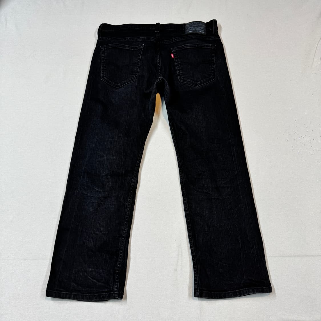 34inch) 리바이스 569 블랙진 데님 청바지 상품이미지1