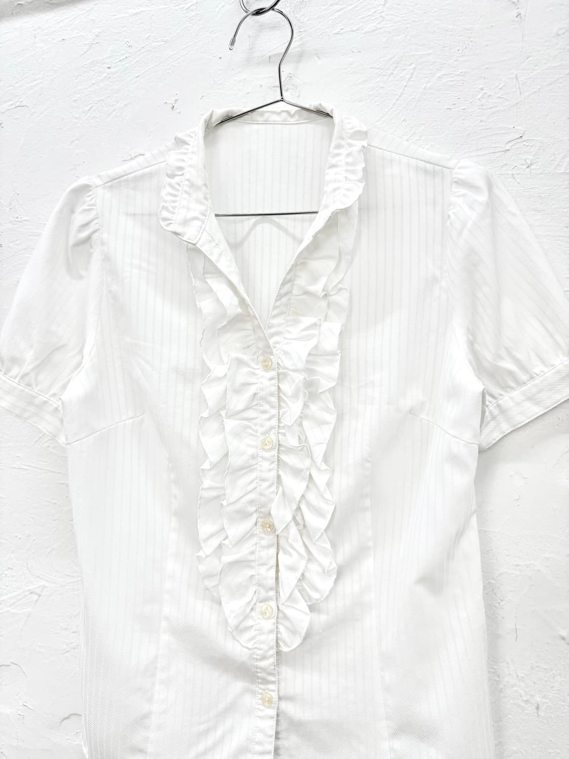 cosa de ver 프릴 블라우스 상품이미지2