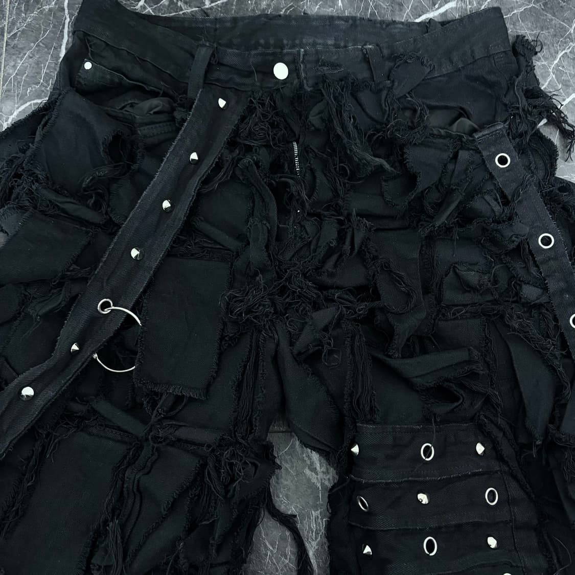 Uniz 블랙 몬스터 팬츠 상품이미지7