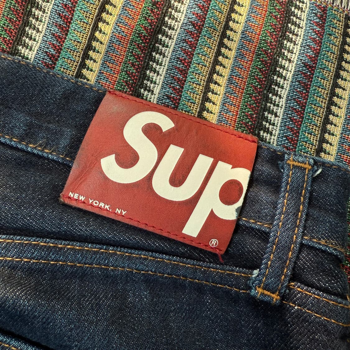 슈프림 리지드 데님 팬츠 상품이미지5