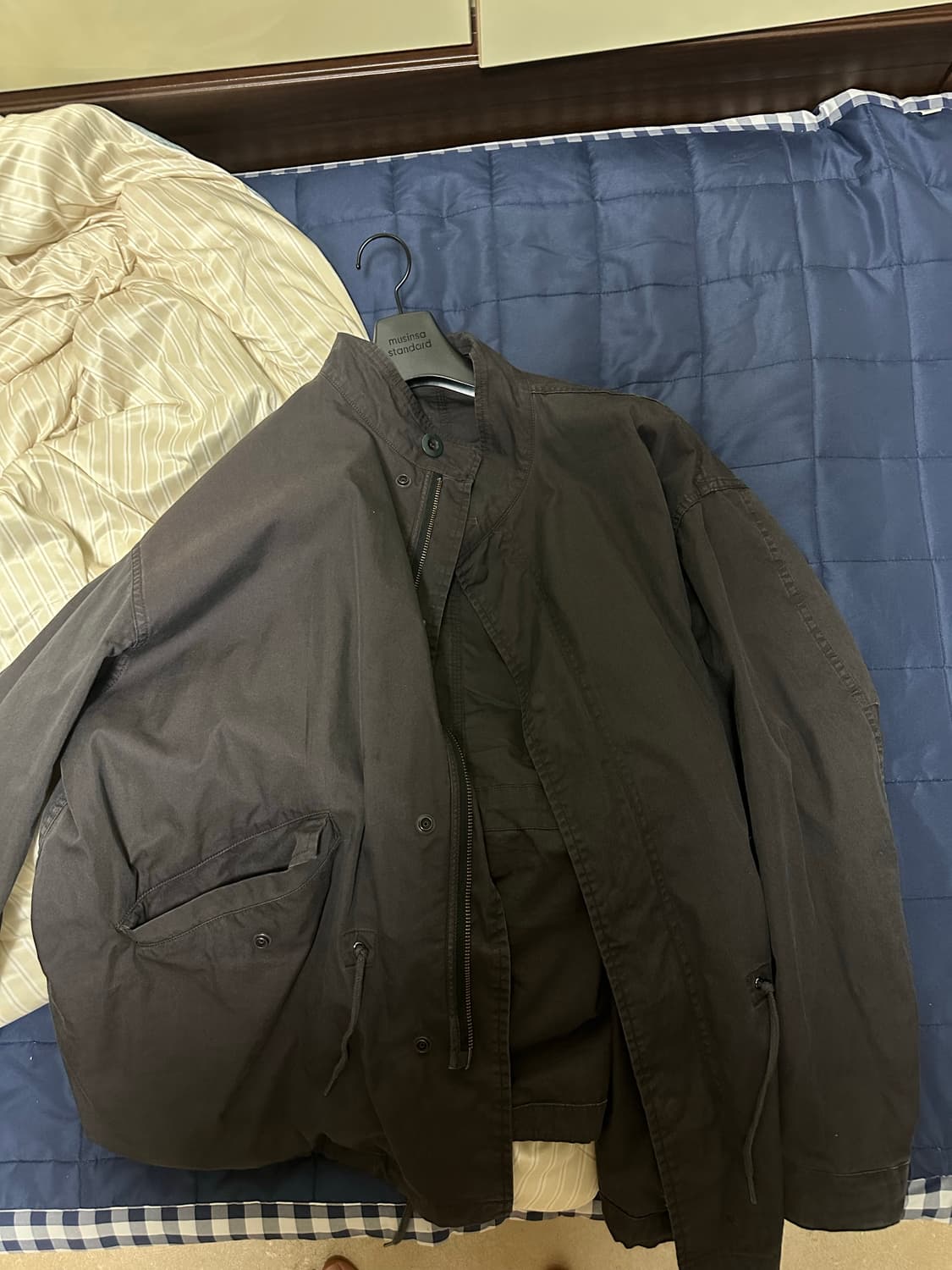 해칭룸 숏 모즈 파카 L사이즈 상품이미지1