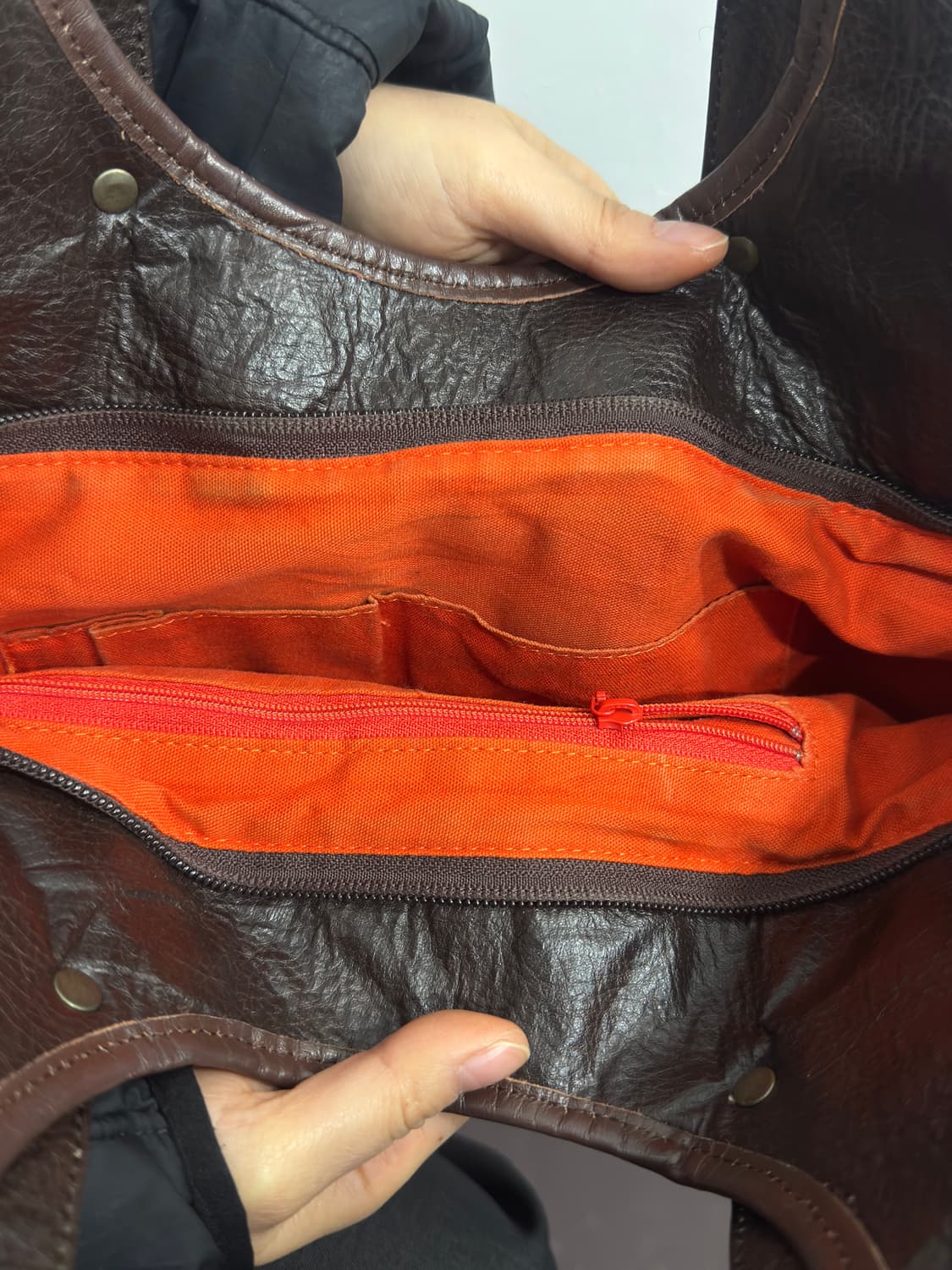 infuse brown dot shoulderbag 상품이미지7