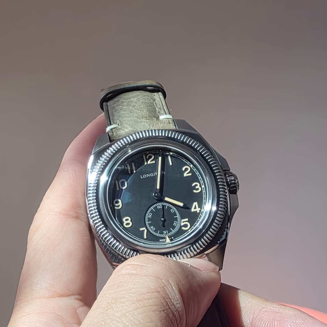 Longine 론진 마제텍 아메카지 빈티지 복각 파일럿 워치 상품이미지6
