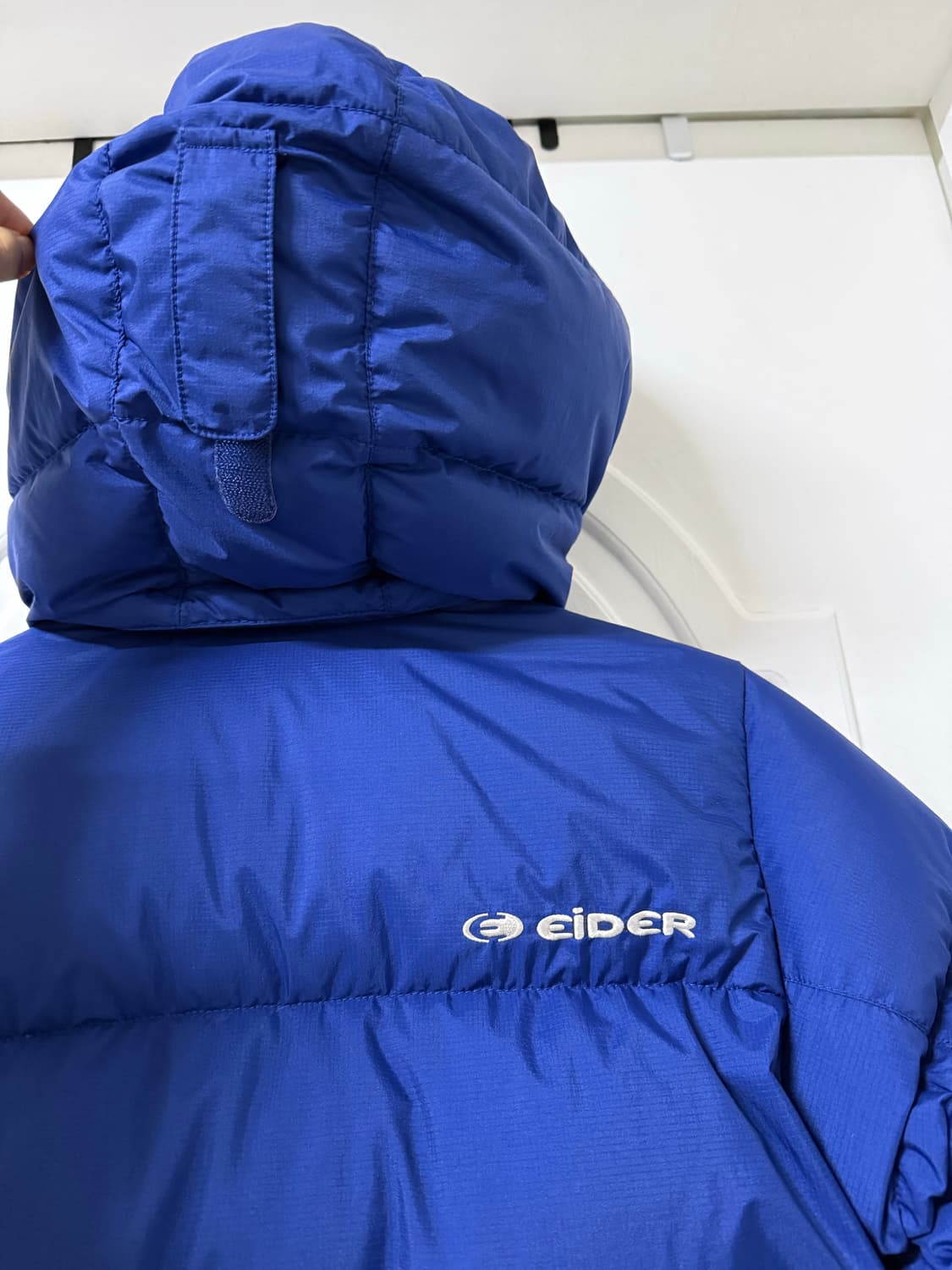 S사이즈 남성 아이더 덕다운 블루 빵빵한 패딩 상품이미지10