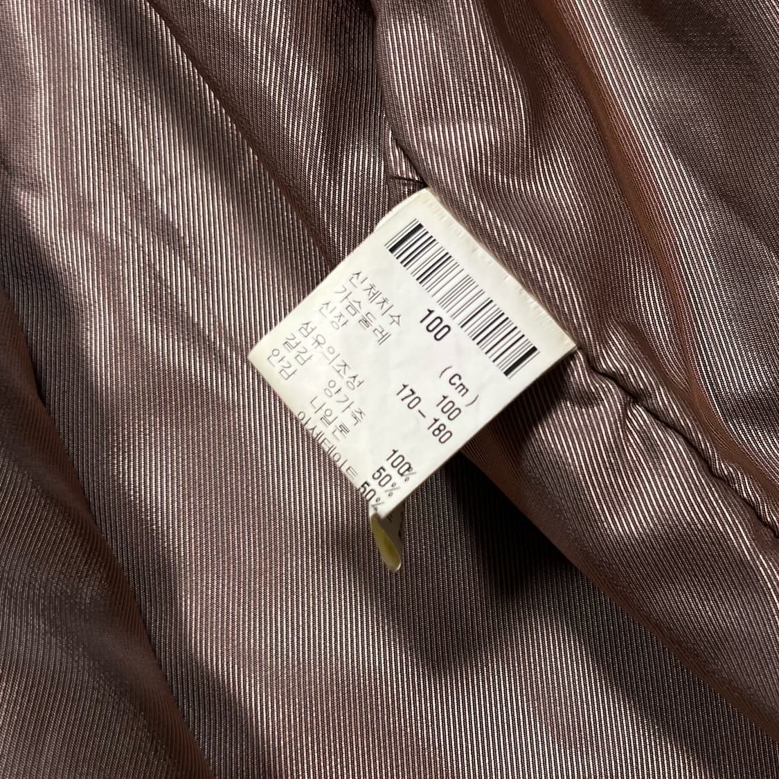 90's 입생로랑 양가죽 하프코트 레더자켓 상품이미지9