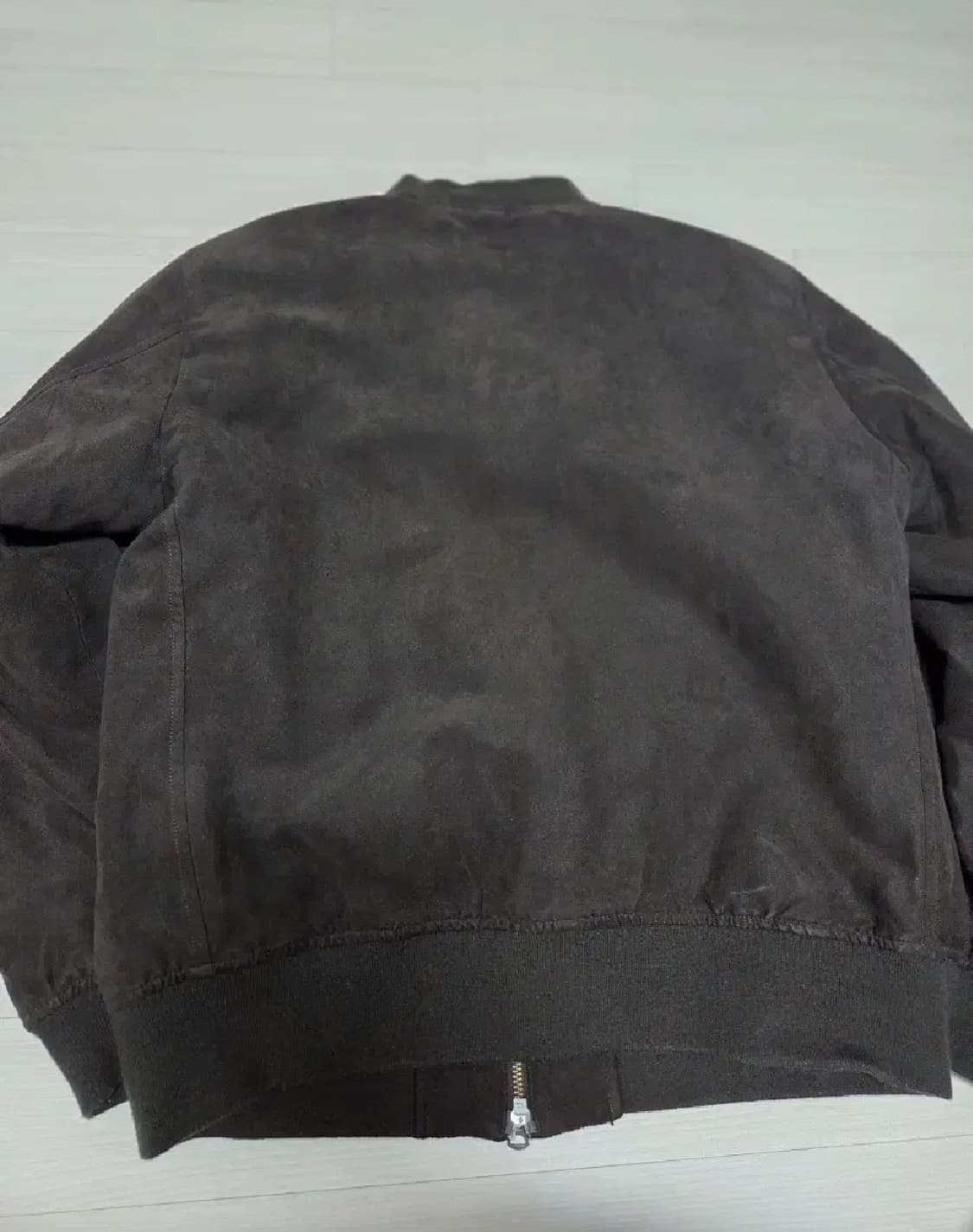 유니클로 스웨이드 블루종 자켓 상품이미지2