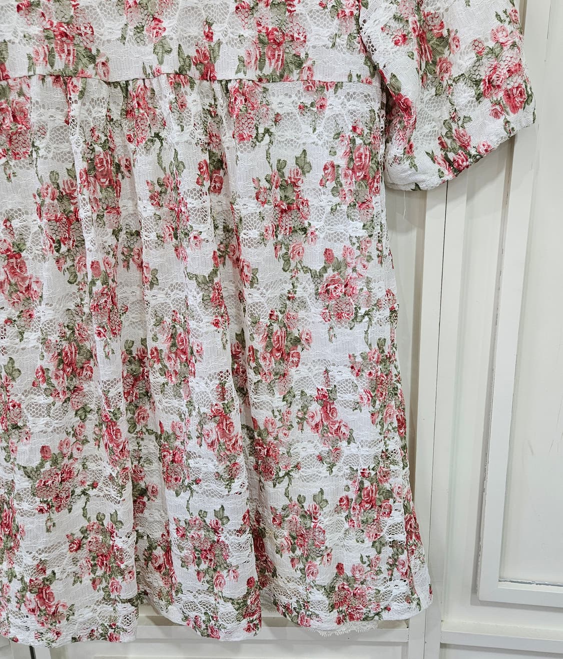 장미 레이스 원피스 상품이미지4