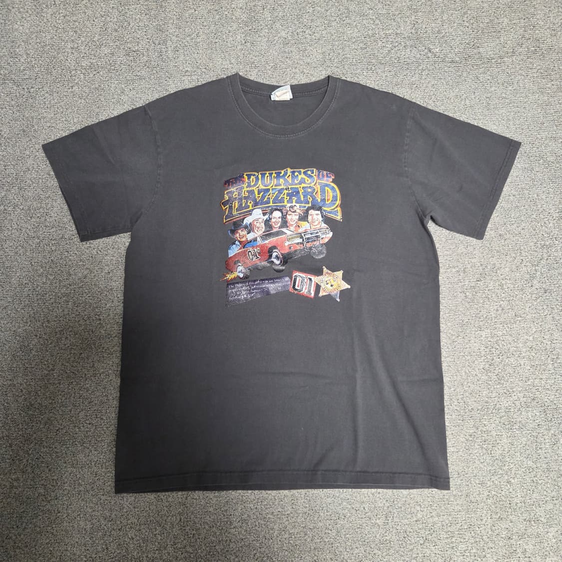 Hey Big 빈티지 그래픽 반팔 티셔츠 L(100) 상품이미지1