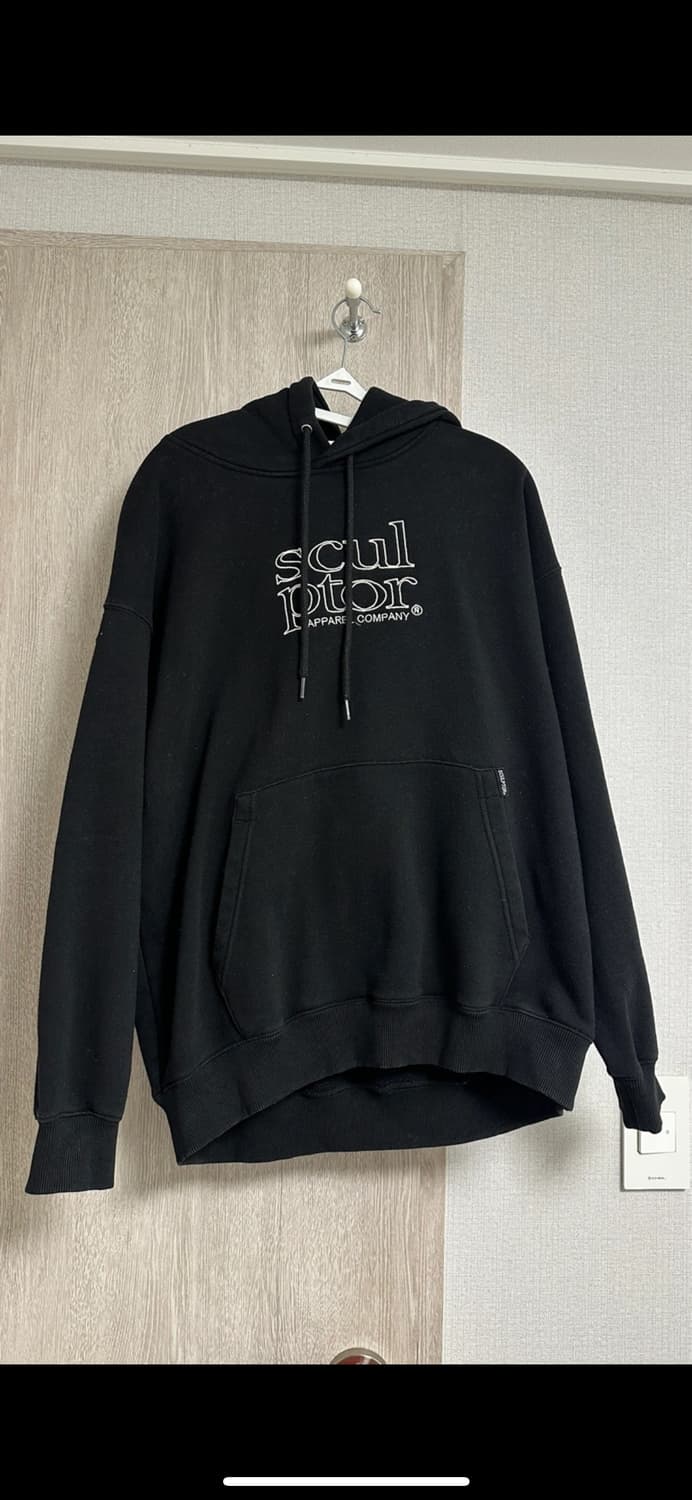 스컬프터 후드티 (Retro Outline Hoodie Black) M사 상품이미지1