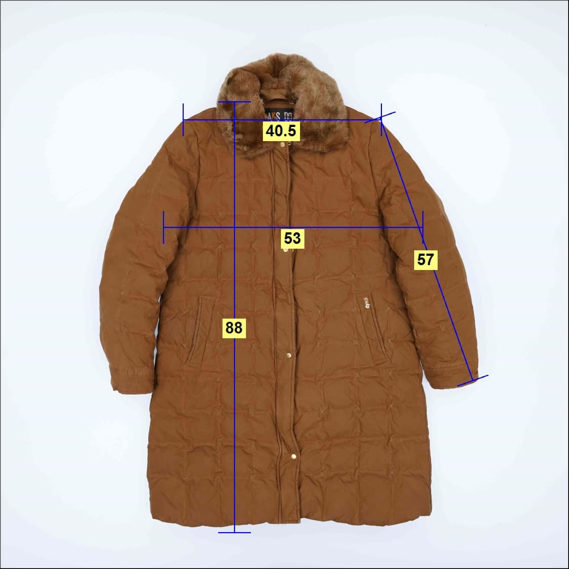 95 닥스 골프 일본 최고급 퀄팅 패딩 코트 4180 상품이미지10