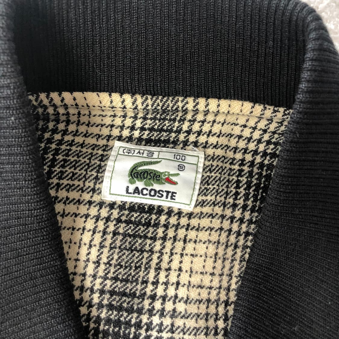 라코스테 체크 봄버 자켓  상품이미지5